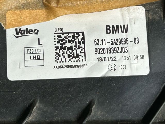 bontott BMW X2 Bal Ledes Fényszóró