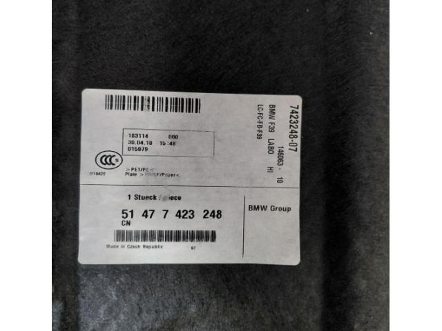 bontott BMW X2 Csomagtér Kárpit