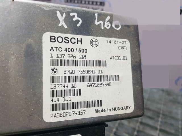 bontott BMW X3 Automata Váltó Elektronika