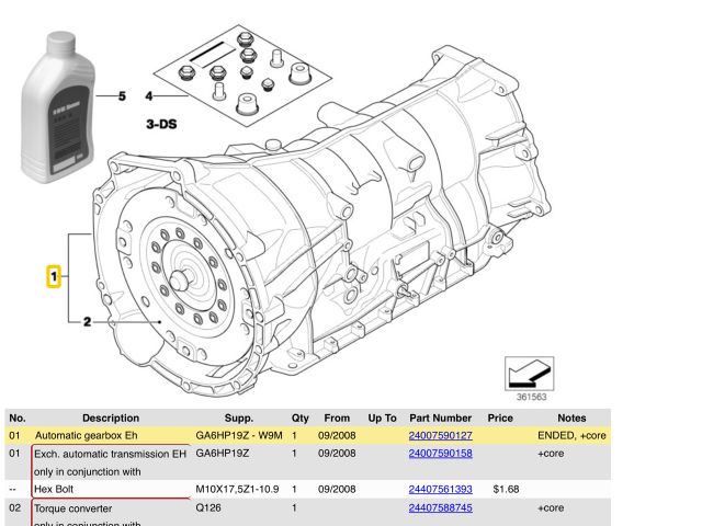 bontott BMW X3 Automata Váltó