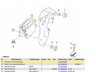 bontott BMW X3 Előfűtő (Elektromos)