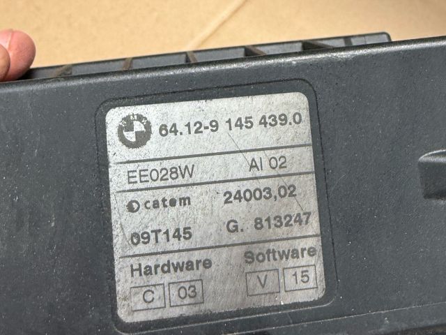 bontott BMW X3 Előfűtő (Elektromos)