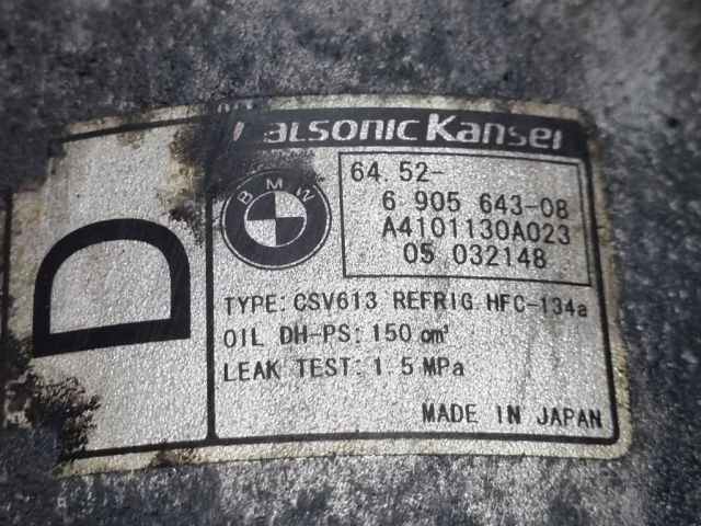 bontott BMW X3 Klímakompresszor