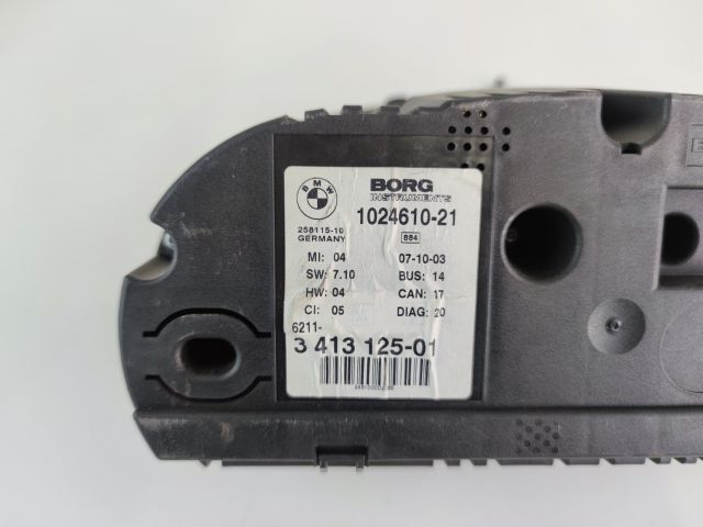 bontott BMW X3 Kilométeróra