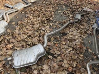 bontott BMW X3 Komplett Kipufogó Rendszer