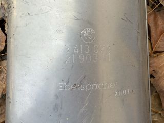 bontott BMW X3 Komplett Kipufogó Rendszer