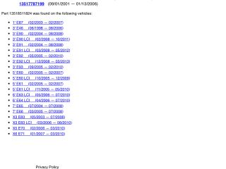 bontott BMW X3 Nagynyomású Szivattyú