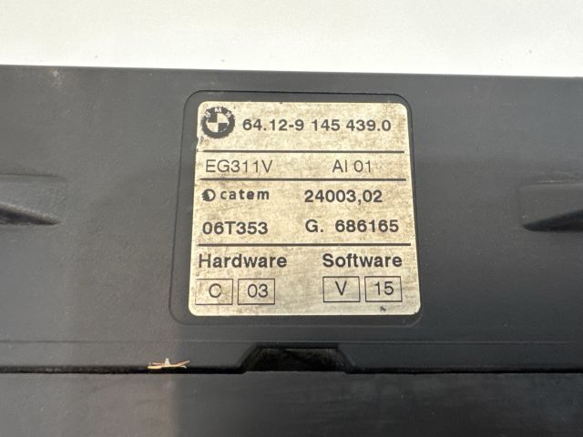 bontott BMW X3 Előfűtő (Elektromos)