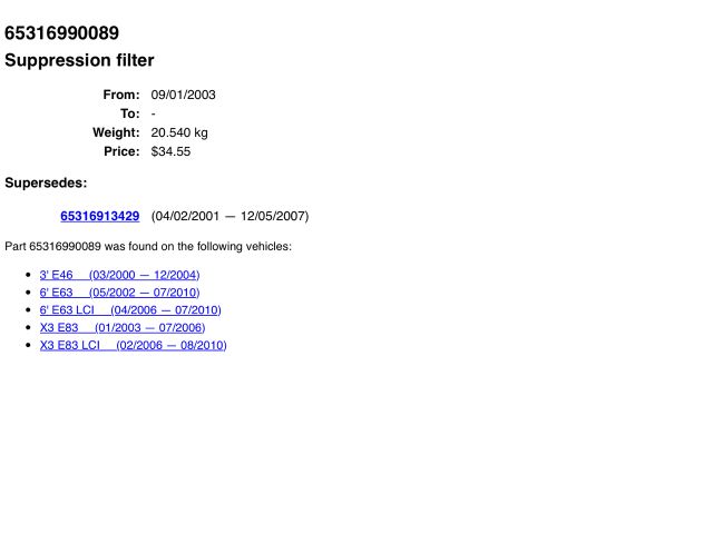 bontott BMW X3 Antenna Erősítő