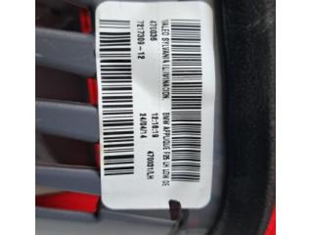 bontott BMW X3 Bal Belső Hátsó Lámpa