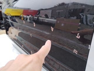 bontott BMW X3 Bal első Ajtó (Üres lemez)