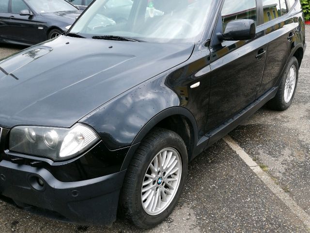 bontott BMW X3 Bal első Ajtó (Üres lemez)