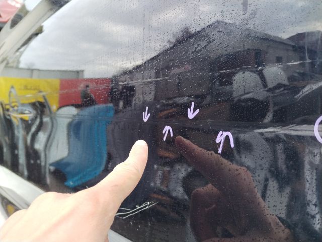 bontott BMW X3 Bal első Ajtó (Üres lemez)