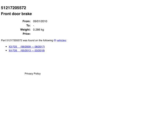 bontott BMW X3 Bal első Ajtóhatároló