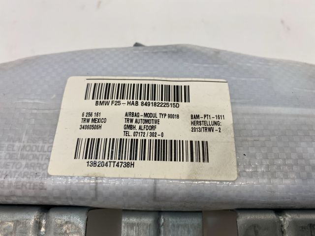 bontott BMW X3 Bal Függönylégzsák és Oldallégzsák