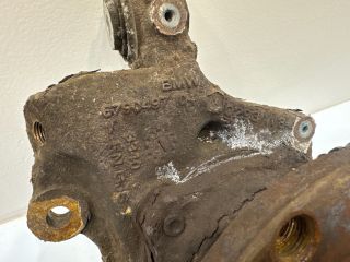 bontott BMW X3 Bal hátsó Csonkállvány Kerékaggyal