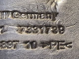 bontott BMW X3 Bal hátsó Külső Kilincsfészek