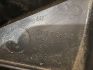 bontott BMW X3 Bal hátsó Lökhárító Tartó (Műanyag)