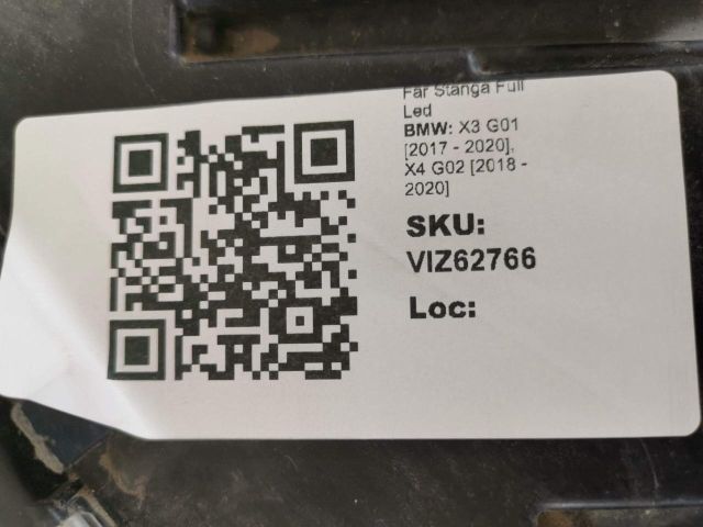 bontott BMW X3 Bal Ledes Fényszóró