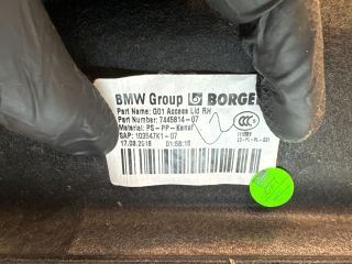 bontott BMW X3 Csomagtér Kárpit