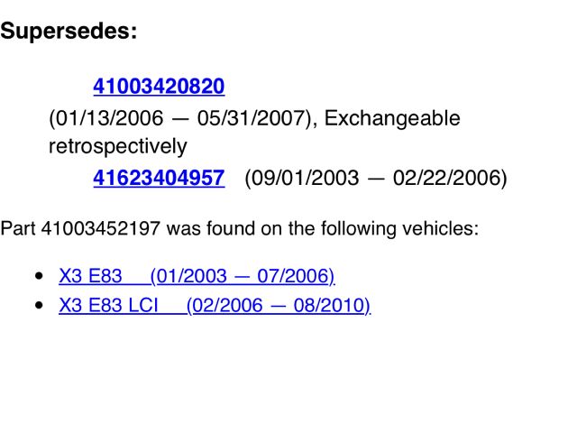 bontott BMW X3 Csomagtérajtó (Üres lemez)