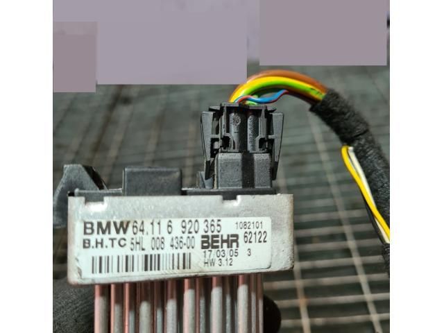 bontott BMW X3 Előtét Ellenállás Fűtőmotor