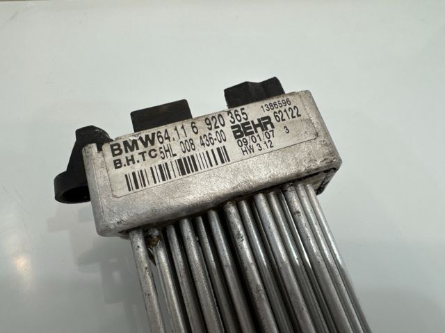 bontott BMW X3 Előtét Ellenállás Fűtőmotor