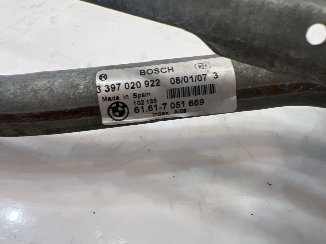 bontott BMW X3 Első Ablaktörlő Szerkezet Motorral