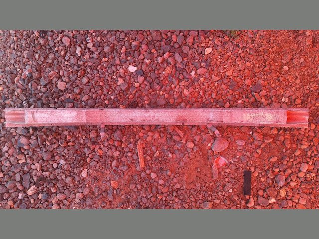 bontott BMW X3 Első Lökhárító Merevítő (Fém)