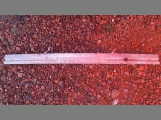 bontott BMW X3 Első Lökhárító Merevítő (Fém)