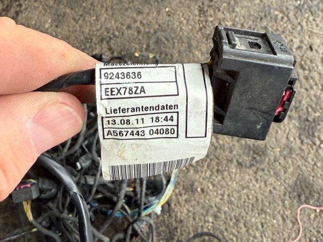 bontott BMW X3 Első Tolatóradar Kábelköteg