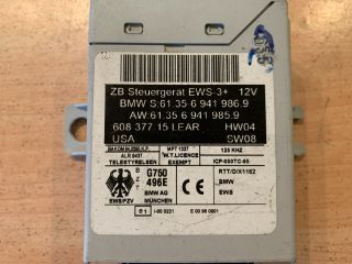 bontott BMW X3 EWS Elektronika