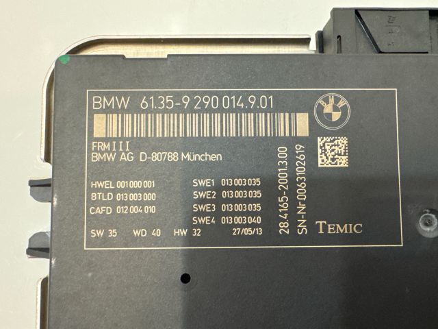 bontott BMW X3 Fényszóró Elektronika