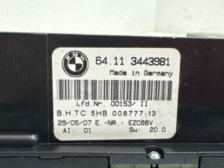 bontott BMW X3 Fűtéskapcsoló (digit klímás)