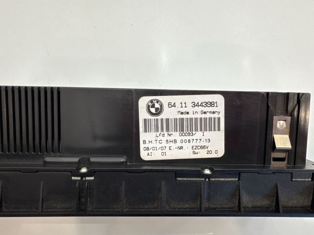 bontott BMW X3 Fűtéskapcsoló (digit klímás)