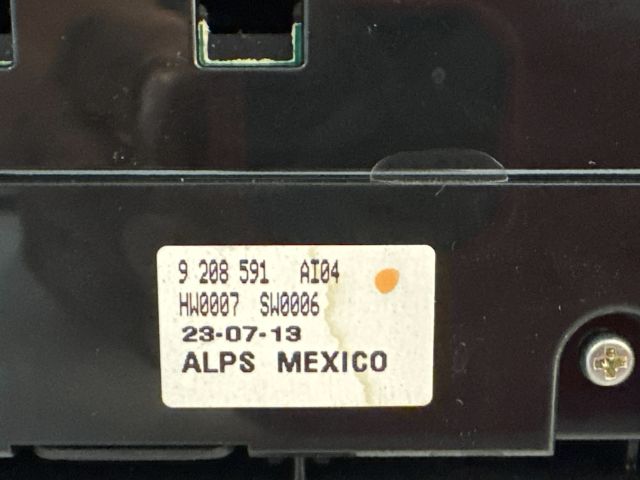 bontott BMW X3 Fűtéskapcsoló (digit klímás)