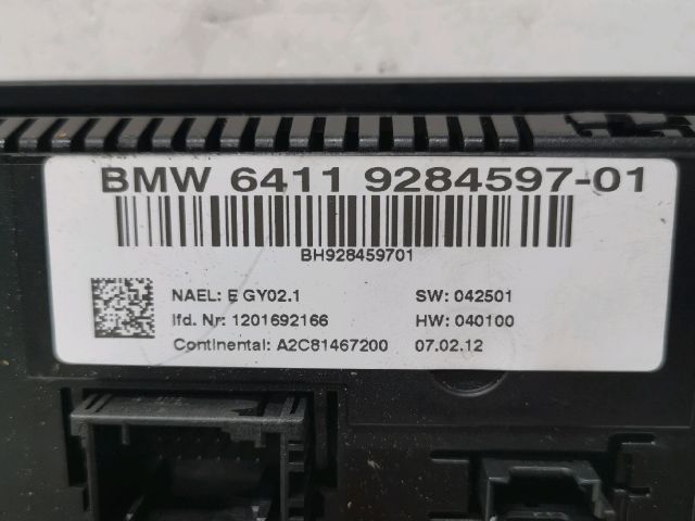 bontott BMW X3 Fűtéskapcsoló (digit klímás)