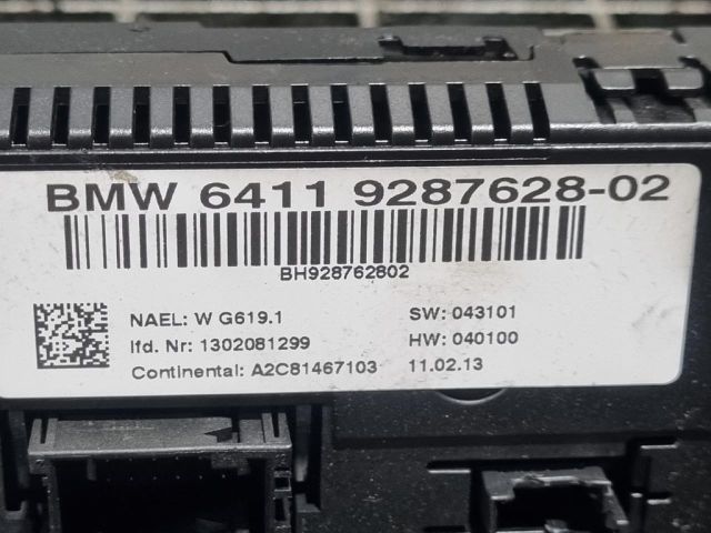 bontott BMW X3 Fűtéskapcsoló