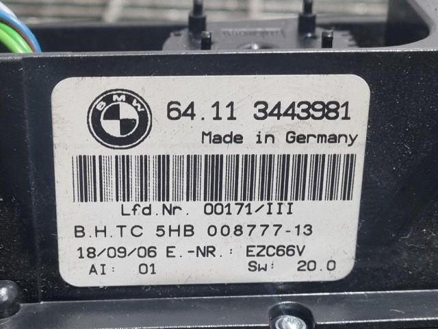 bontott BMW X3 Fűtéskapcsoló