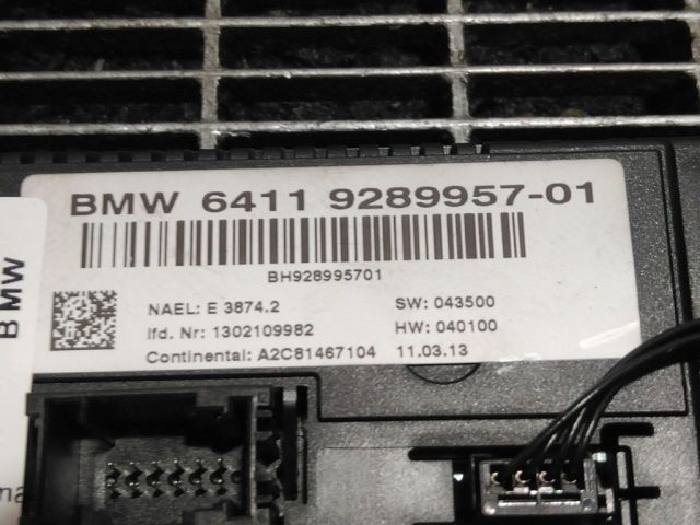 bontott BMW X3 Fűtéskapcsoló