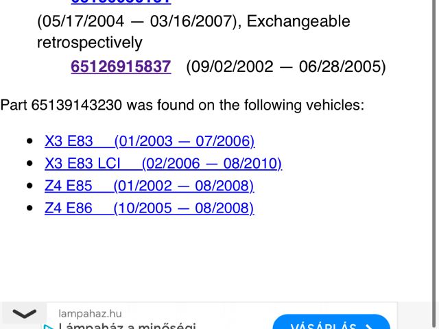 bontott BMW X3 Hangszóró (Pozíciófüggetlen)