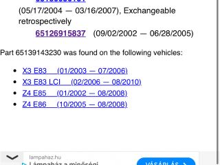 bontott BMW X3 Hangszóró (Pozíciófüggetlen)