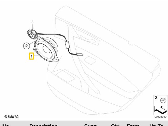 bontott BMW X3 Hangszóró (Pozíciófüggetlen)