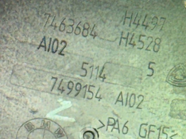 bontott BMW X3 Hátsó Embléma