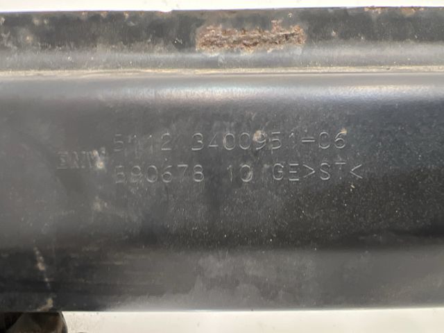 bontott BMW X3 Hátsó Lökhárító Merevítő (Fém)