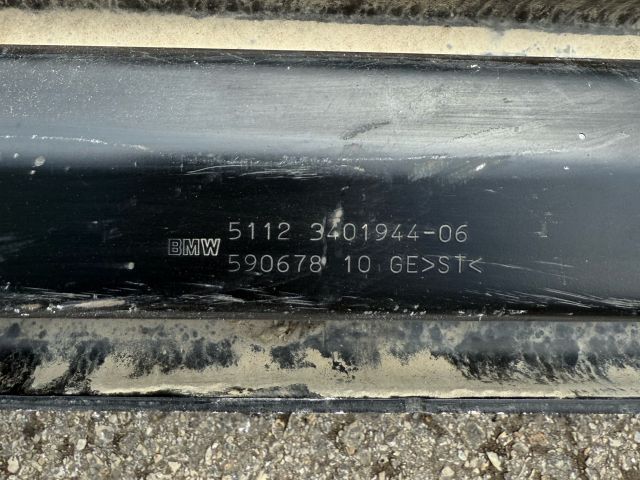 bontott BMW X3 Hátsó Lökhárító Merevítő (Fém)