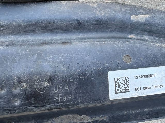 bontott BMW X3 Hátsó Lökhárító Merevítő (Fém)