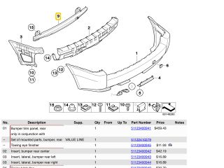 bontott BMW X3 Hátsó Lökhárító Merevítő (Fém)