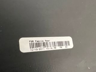 bontott BMW X3 Hátsó Lökhárító (Részeivel)