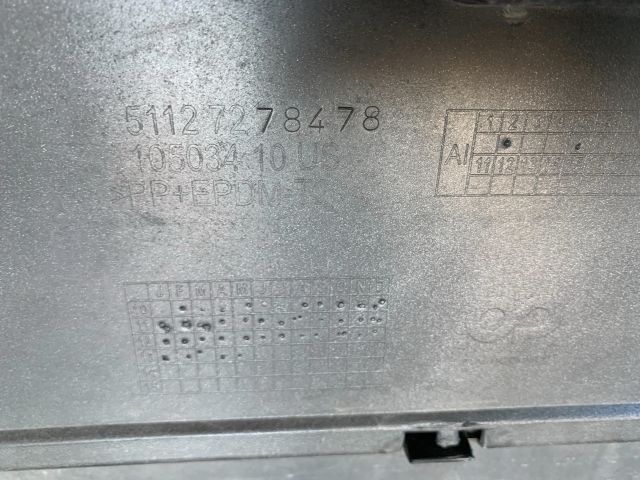 bontott BMW X3 Hátsó Lökhárító (Üresen)